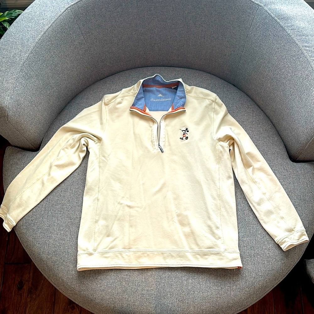 Tommy Bahama Men’s Quarter Zip Disney Exclusive Size XL